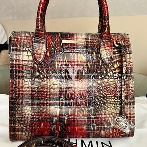 ✨NWT Brahmin Small Caroline Flannel Melbourne Leather✨